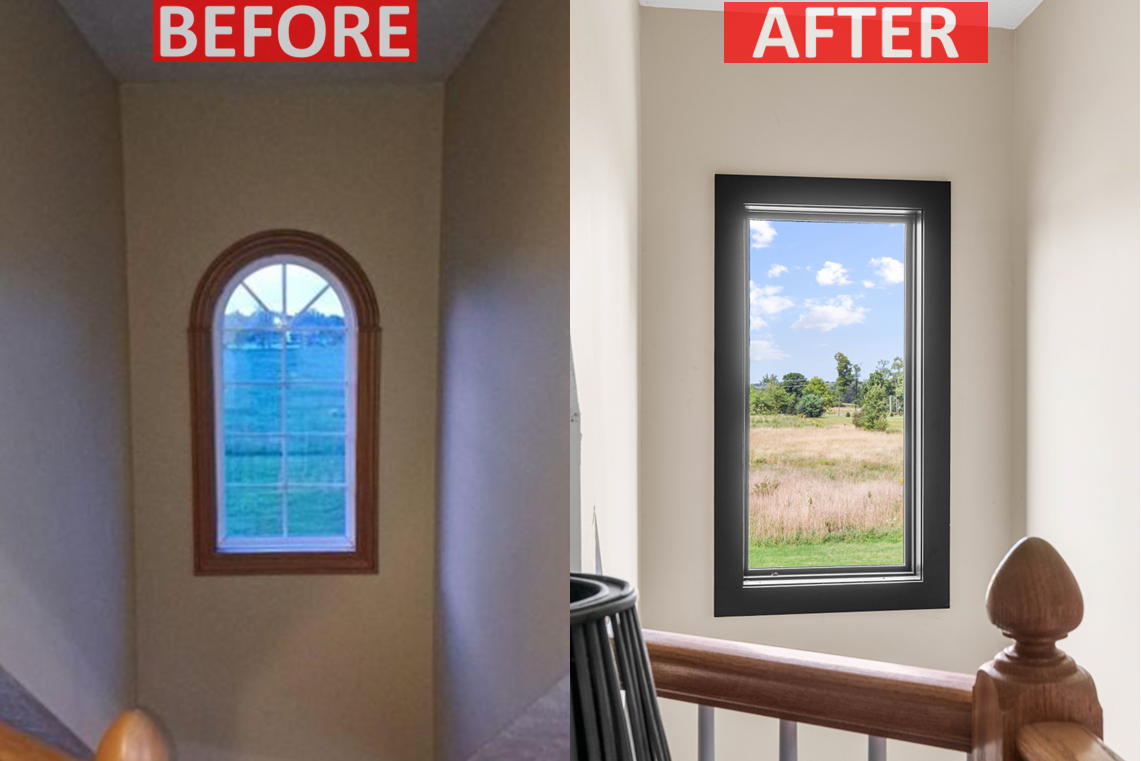 Alpena MI Window Replacement | Before and After | Energy Efficient Windows